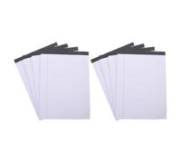 Cabilock 8 Pezzi Legal Pads con Righe Larghe Blocchi Note Strappabili per Ufficio Scuola e Studio Legale Taccuini Professionali per Appunti Organizzati