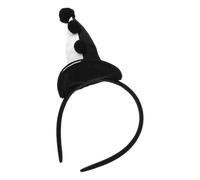 Cabilock Accessori da clown Accessori in costume da circo Chiesa del carnevale Fascia per capelli di Halloween Fascia per cosplay copricapo di Halloween Black