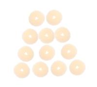 Cabilock Accessori per Chioma per Ragazze Adolescenti Ciambella per Chignon 12 Pezzi Beige 9cm Strumento lo Styling Chioma Adatto per Yoga Corsa Feste Regalo Pratico