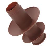 Cabilock Accessori per macchine da fontana albero sostituzione della torre della fontana Albero torre fonduta cioccolato asta a spirale fonduta plastica Marrone chiaro