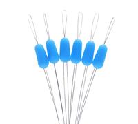 Cabilock Accessori per Pesca in Mare 30 Pezzi di Silica Gel Buoy Blu, Riduce la Resistenza e Protegge la Camera del Galleggiante, per Pesca in Acqua Salata