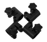 Cabilock Adattatore di montaggio per supporto luce da 4 pezzi con blocco a vite della maniglia - da 25 a 22 mm per una rapida installazione di riflettori di luci e monitor nelle sessioni fotografiche