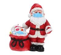 Cabilock Addobbi Natalizi Piccoli Accessori Natale Ornamenti Natalizi in Miniatura Insolito Kit Giocattoli Gonfiabile All'aperto Decorazione della Torta Decorazioni Arredamento Porta Resina