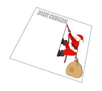 Cabilock Adesivo murale Decorazione Natalizia Decorazione Domestica Sfondo Natalizio Natale regalini Natale Mestieri della Porta di Natale Ornamento per Feste di Natale di Legno