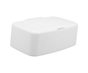 Cabilock Adorabile Dispenser Di Salviette Ricaricabile Compatto in Plastica Bianca Per Fazzoletti Organizer Per La Stanza