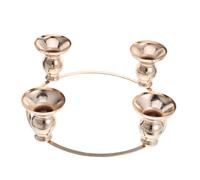 Cabilock Advent Candle Ring per Candele Portacandele Natalizio Stabile e Versatile per Decorazione Festiva per Natale e Celebrazioni