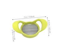 Cabilock Affettaverdure Manuale in Acciaio Inossidabile Tagliapatate per Patatine Fritte Affetta e Formaggi Utensile Multifunzionale per Cucina Domestica Facile da