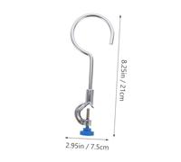 Cabilock Anello di Supporto in Ferro Resistente ad Alta Temperatura per Laboratorio Supporto per Esperimenti Chimici Leggero e Portatile Adatto Studenti e Professionisti