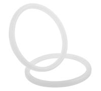 Cabilock Anello di Tenuta in Gomma Bianco Accessorio per Sostituzione Ugello e Valvola 2 Pezzi per Design a Tenuta Stagna e Facile Installazione per Macchina Gelato