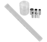 Cabilock Attrezzi Ceramica Fai da Te in Inossidabile Clay Hole Cutter per Modellare Argilla Utensili Stabili e Resistenti per Sculture e Progetti DIY