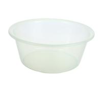 Cabilock Bacinella Lavaggio Piedi Trasparente in Plastica Resistente Pediluvio Portatile Design Compatto e Salva Spazio Catino Per Lavare Piedi e Viso Per Campeggio e Uso Domestico