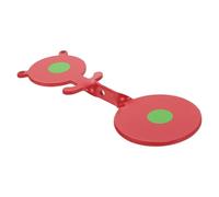 Cabilock Bersaglio Rotante in Ferro per Tiro Pratica Gioco Esterno Duro e Divertente Facile da Installare su Albero Target da Tiro con Freccette e Soft Air per Allenamento Precisione