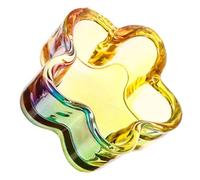 Cabilock Bicchiere in Vetro per Manicure Art, Design Elegante e Delicato, per Lavare Pennelli e Miscelare Polvere