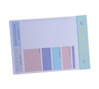 Cabilock Blocco Note Pianificatore Portatile Strappabile Agenda Semplice e Leggera per Appunti e To-do List per Studenti Ufficio e Viaggiatori Colore Blu Oceano