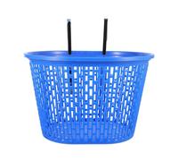Cabilock Blu Cesto Bici Anteriore in Plastica a Sgancio Rapido per Adulti | Montaggio Facile e Smontaggio Rapido, Aspetto Grazioso e Pratico, Adatto a Bicicletta e Bici