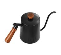 Cabilock Bollitore per Caffè e Manico in Legno in Acciaio Inossidabile da 600ml con Beccuccio lungo Gooseneck Design Elegante e Versatilità per Preparazione Caffè a Goccia