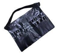 Cabilock Borsa Cintura Make Up in PU Resistente Organizer Portatile per Pennelli Cosmetici Marsupio Funzionale per Artisti del Trucco per Viaggio e Uso Quotidiano