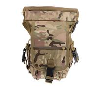 Cabilock Borsa da Gamba Leggera e Regolabile Borsello Tattico per Campeggio Escursionismo e Uso Outdoor Camouflage Mimetico