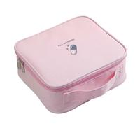 Cabilock Borsa e Apribile Spazio per Completamente Medicinali Comodo P Rosa Medica Oxford Rosa, Kit Pronto Soccorso da Viaggio Accessori