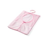 Cabilock Borsa Rete Multiuso Per Mollette e Stendibiancheria Bagno, Resistente Gancio, Organizer Sospeso Per Piccoli Oggetti in Cucina e Casa, Colore Rosa