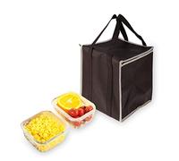 Cabilock Borsa Termica in Non Borsa Per Spesa Isolata e Portatile Maniglia Misura Adatta Per Cibo Freddo o Caldo Picnic Campeggio e Uso Quotidiano