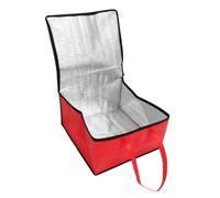 Cabilock Borsa Termica Isolante Grande Capacità con Manico per Pizza Torte e Alimenti Sacchetto Isolato Spessa in Alluminio per Conservazione Caldo e Freddo Portavivande Leggera e