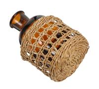 Cabilock Bottiglie Diffusore in Vetro Cilindriche, Contenitori Ricaricabili per Aromaterapia, Vasetti Vuoti per Oli Essenziali, Decorazione per Casa e Ufficio