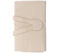 Cabilock Bustina Portatutto Donna in Pu Pieghevole e Portatile, Borsa per Pennelli Make Up Design a Rotolo e Texture Eccellente, per Organizzare i Pennelli Trucco