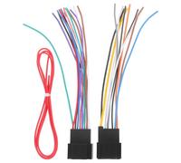 Cabilock Cablaggio Autoradio Connettore Iso, Cablaggio Stereo per Suv, Plastico e Rame, Collegamento, Compatibilità