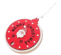Cabilock Calendario per Porta D'Ingresso in Legno Decorazione da Appendere per Feste di Natale Calendario Dell'Avvento per Ciondolo di Buon Natale