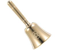 Cabilock Campanella Per Cerimonie Di Tarocchi e Divinazione Campanello Maneggevole Con Design Retro Per Decorazione Altar e Riti Sacri