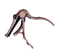 Cabilock Capotasto in Metallo per Chitarra Acustica ed Elettrica Morsetto Portatile per Ukulele Rapida e Tensione Uniforme per Musicisti e Principianti