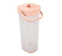 Cabilock Caraffa Refrigeratore per Bevande da 2l in Plastica Riutilizzabile Rosa, senza Odore Né Sapore, Resistente All'acqua Fredda, per Ufficio e Ristorante