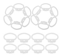 Cabilock Carillon a Corda con Anello di trazione in PP, Maniglia Sostitutiva per Carillon a Corda Bambini, Set 20 Pezzi per Installazione Facile e Durata prolungata