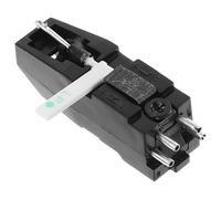 Cabilock Cartuccia Giradischi Vintage con Doppio Ago per Puntina di Ricambio Aghi Stereo per Lettore Vinile Compatibile con Vari Modelli Suono Nitido e Bassa Accessorio Essenziale per