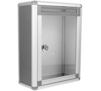 Cabilock Cassetta per Suggerimenti da Parete con Serratura Sicura Contenitore Multiuso per Lettere e Reclami Facile da Installare per Ufficio Scuola e Spazi Pubblici Capacità Grande