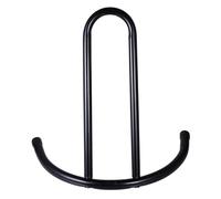 Cabilock Cavalletto Bici Plug-in Portatile in Ferro Nero, Supporto per Bici Equilibrio e Scooter, Parcheggio e Sostegno in Interno