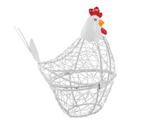 Cabilock cestino portaoggetti portauova di contenitore di conservazione delle uova White