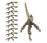 Cabilock Charms Artiglio Animale in Lega di Zinco Oro 50 Pezzi Retro