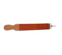 Cabilock Cinghia Affilacoltelli in Vera Pelle Doppio Strato per Rasoio Dritto e Coltelli Cinturino Barbiere per Affilatura e Levigatura Professionale Manico Antiscivolo Adatto Lame Vintage