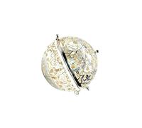 Cabilock Ciondolo Diffusore Aromatico a Sfera in Rame da 48mm Design Apribile e Chiusura a Cerchio, Accessorio Raffinato per Collane Fai da Te e Fragranza Personale