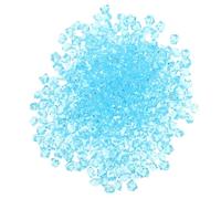 Cabilock Confezione Da 450 Finti Cubetti in Acrilico Riutilizzabili Effetto Ghiaccio Tritato Che Scioglie Perfetti Per La Cucina La Fotografia E La Decorazione Di Bevande