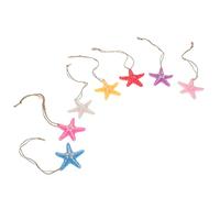 Cabilock Confezione da 7 Decorazioni da Appendere A Tema Oceano con Stelle Marine Finte per Acquari Mediterranei Decorazioni per Feste in Casa E Giardino