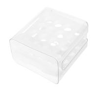 Cabilock Contenitore Per Uova Con Coperchio Impilabile Per Frigorifero Vassoio Trasparente Per Conservare Le Uova Organizer Da Cucina Cassetto