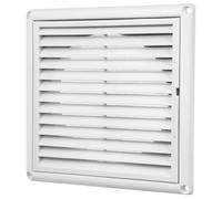 Cabilock Copertura di Ventilazione in Pp Bianco Rete per Bagno e Ufficio, Resistente ai Raggi Uv, Facile da Pulire e Montare a Parete o Soffitto