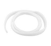 Cabilock Copertura Diffusore LED in Pvc 16mm Trasparente da 1 Metro, Canale Lineare Flessibile per Strisce Luminose, Paralume Curvo per Illuminazione Uniforme in Interni Casa e Ufficio