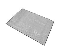 Cabilock Copertura Freezer Espositore Isolante in Alluminio Argento 59x39,4 | Pieghevole e Riutilizzabile, Protezione Compressore, Riduce Assorbimento Termico, per Esterni e Venditori Mobili
