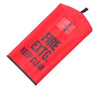 Cabilock Copertura Protettiva per Estintore 6kg 32X58Cm Resistente All’Acqua e al Gelo Tasca Trasparente per Etichetta Accesso Rapido per Uso Domestico e Industriale Outdoor