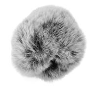 Cabilock Copertura Protettiva per Microfono con Pelliccia Artificiale Antivento Parabrezza in Schiuma Mic Replacement Cover Adatta per Protezione da Rumore Esterno e Spray Compatibile con