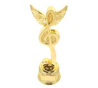 Cabilock Coppa Musicale per Concorso Canoro, Premio per Gara di Canto, Decorazione Leggera in Resina, per Premiazioni e Feste Scolastiche